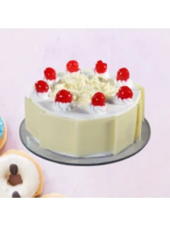 Exotic White Forest Cake